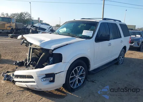2017 Ford Expedition Xlt z USA, uszkodzony, nr VIN 1FMJU1HT5HEA34300
